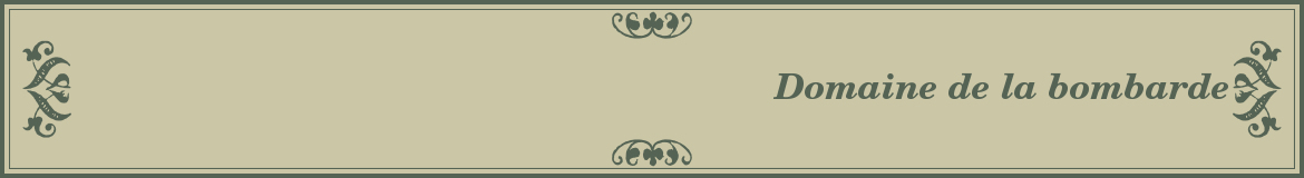 Domaine de la bombarde